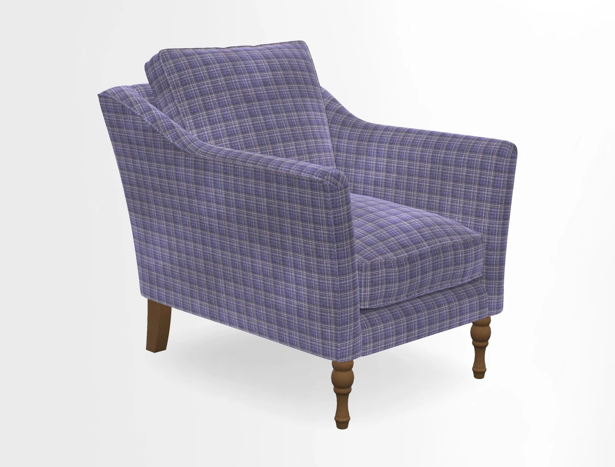 V&A Collection Brunel Chair in Two Tone Plain Biscuit