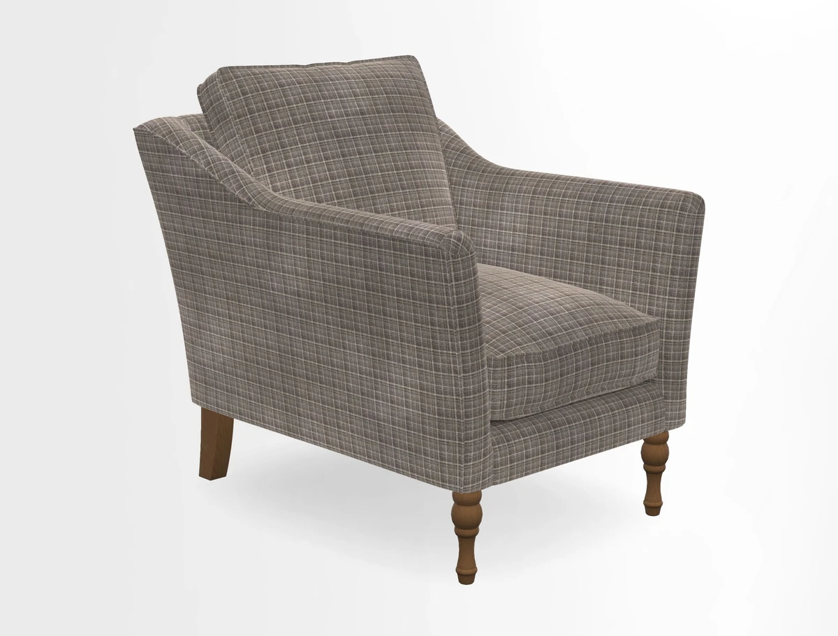 V&A Collection Brunel Chair in Two Tone Plain Biscuit