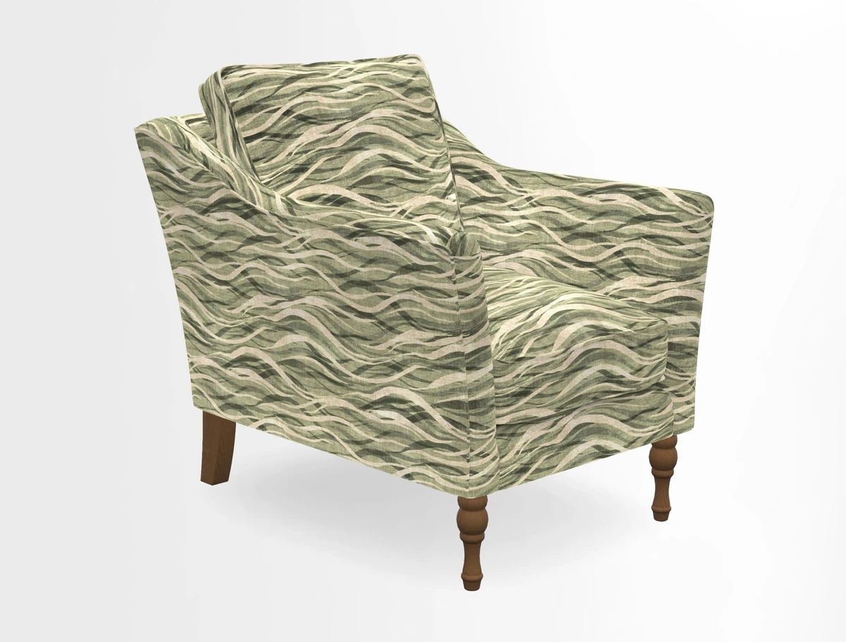 V&A Collection Brunel Chair in Two Tone Plain Biscuit
