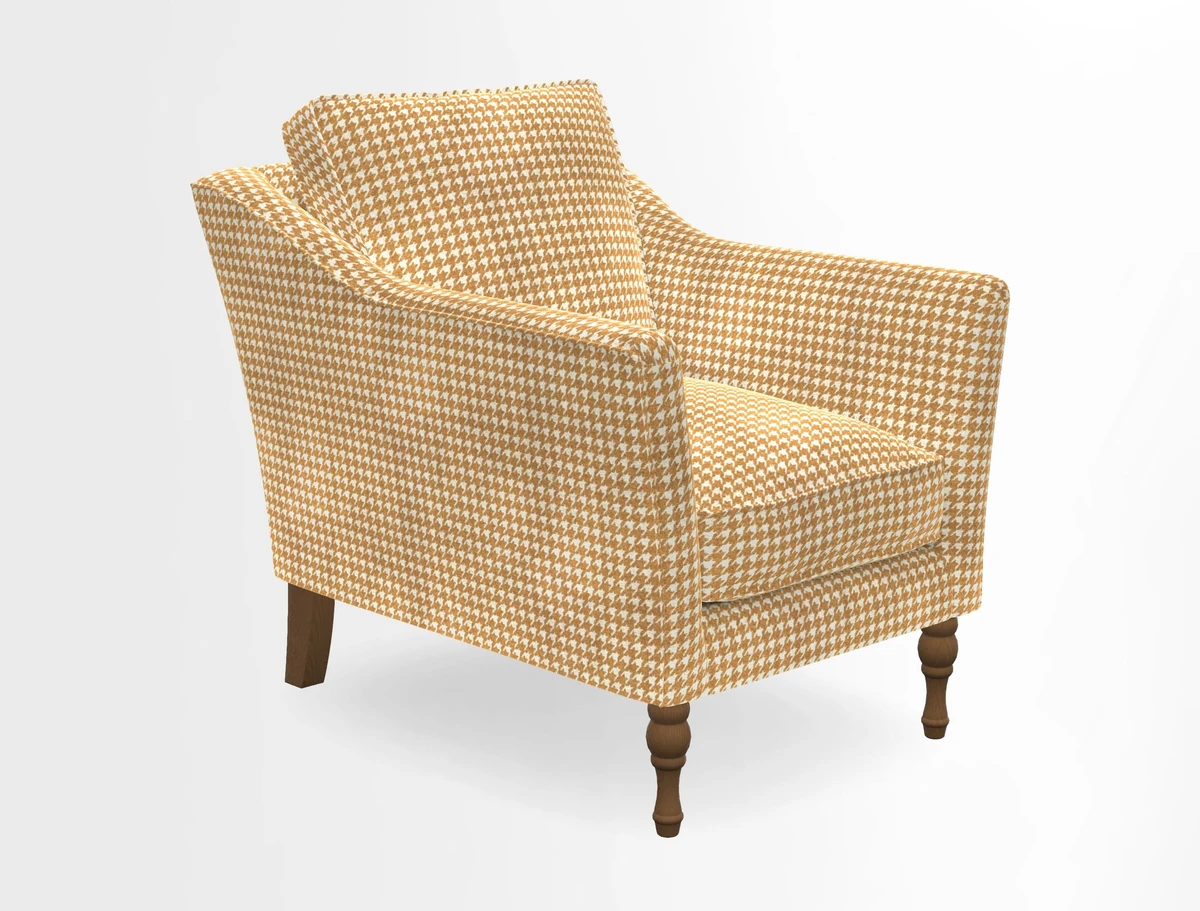 V&A Collection Brunel Chair in Two Tone Plain Biscuit