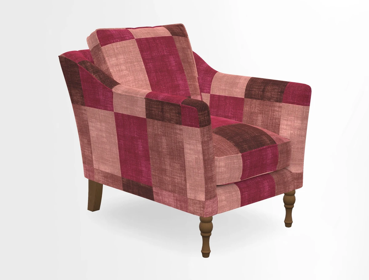 V&A Collection Brunel Chair in Two Tone Plain Biscuit