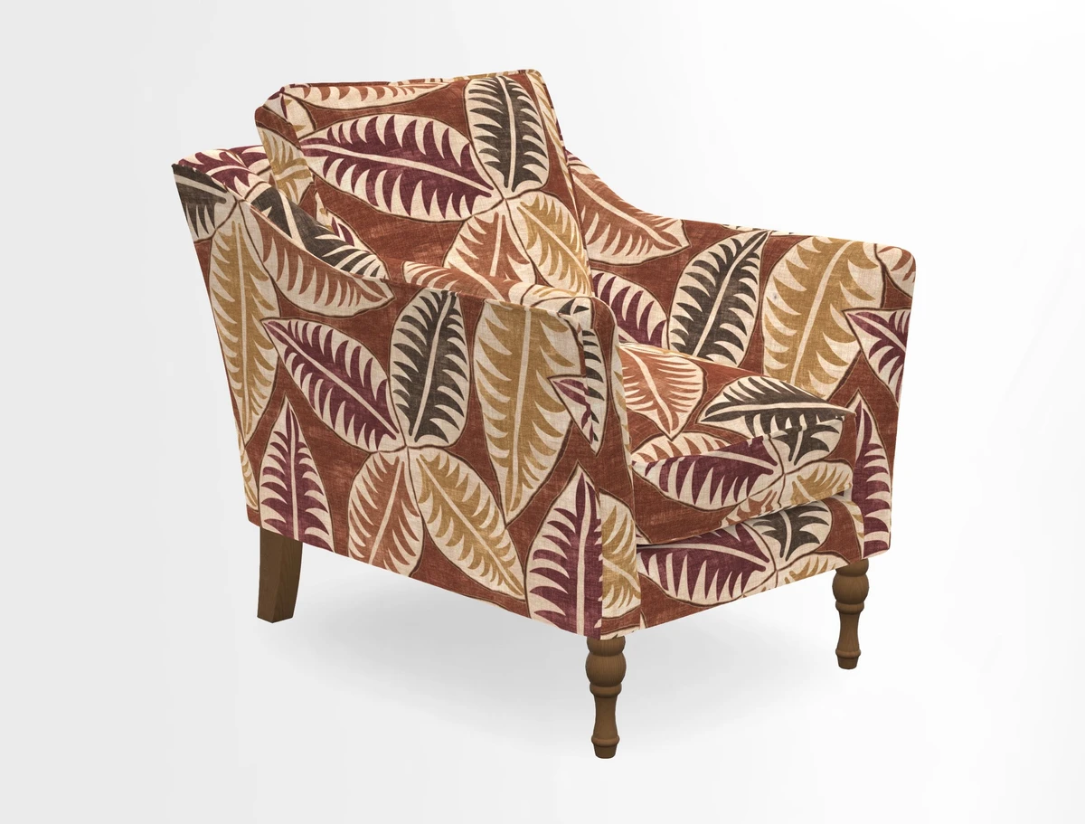 V&A Collection Brunel Chair in Two Tone Plain Biscuit
