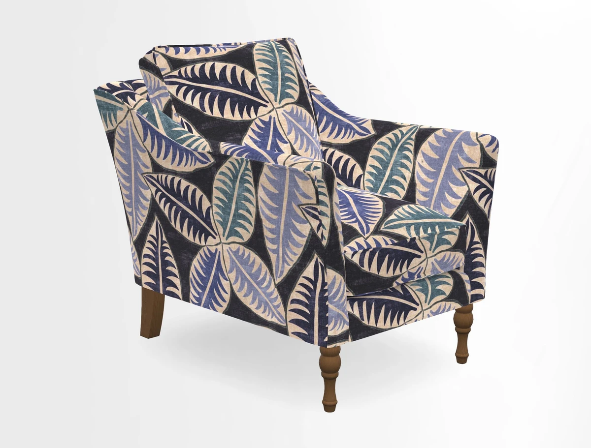 V&A Collection Brunel Chair in Two Tone Plain Biscuit