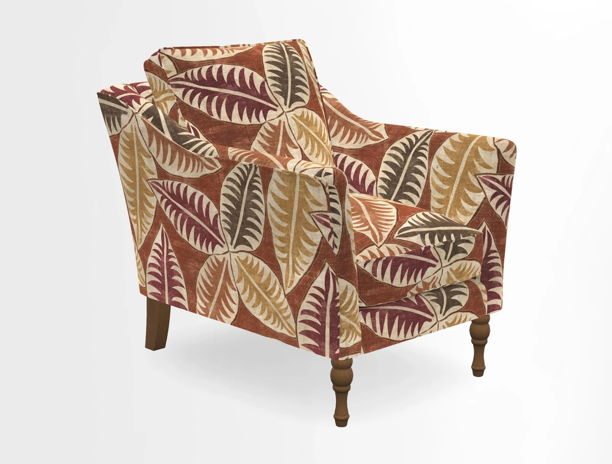 V&A Collection Brunel Chair in Two Tone Plain Biscuit