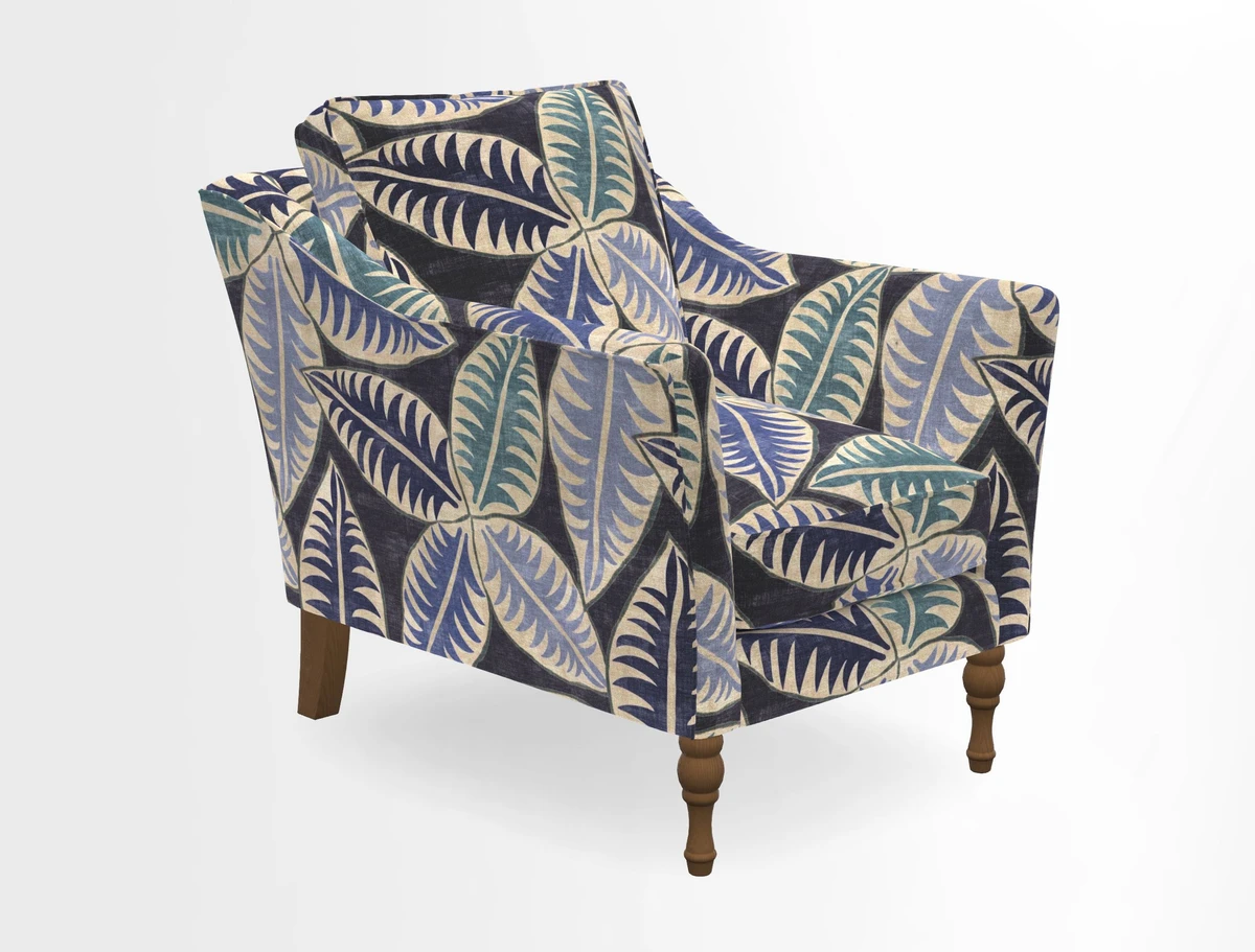V&A Collection Brunel Chair in Two Tone Plain Biscuit