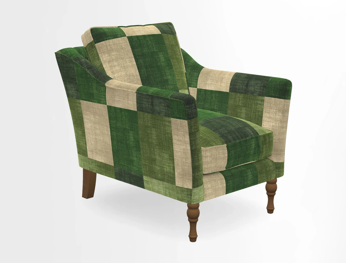 V&A Collection Brunel Chair in Two Tone Plain Biscuit