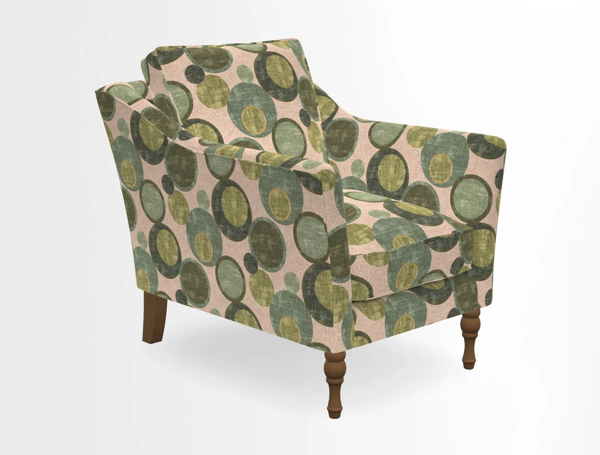 V&A Collection Brunel Chair in Two Tone Plain Biscuit