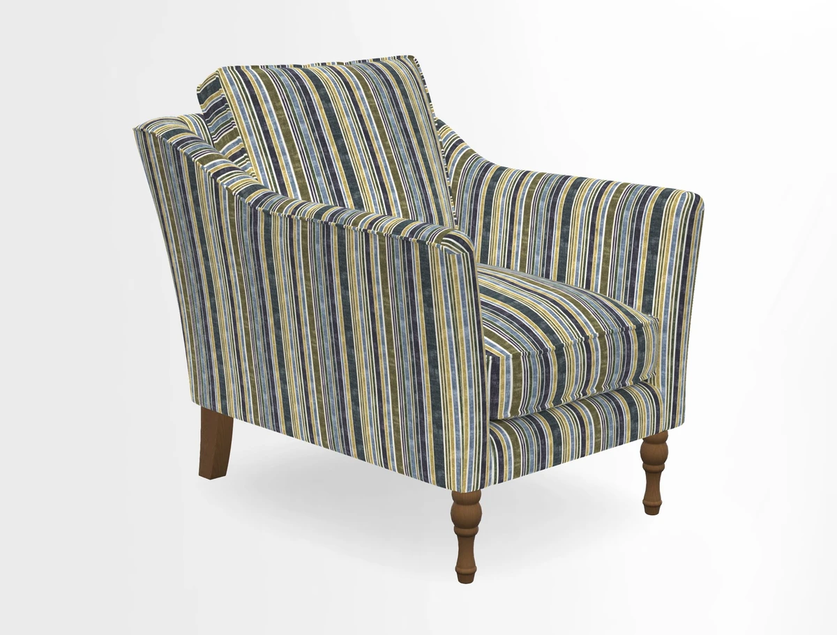 V&A Collection Brunel Chair in Two Tone Plain Biscuit