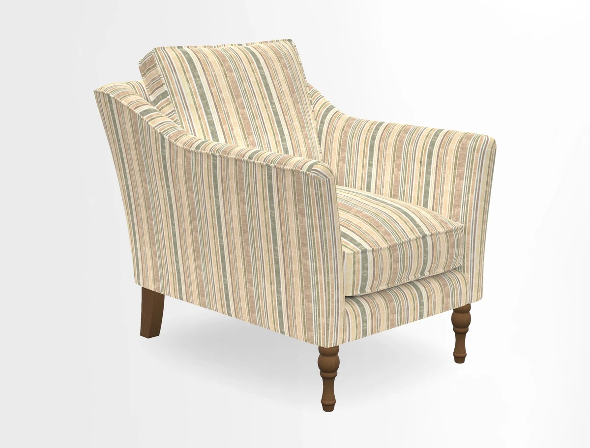 V&A Collection Brunel Chair in Two Tone Plain Biscuit