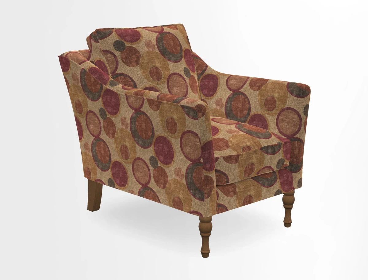 V&A Collection Brunel Chair in Two Tone Plain Biscuit