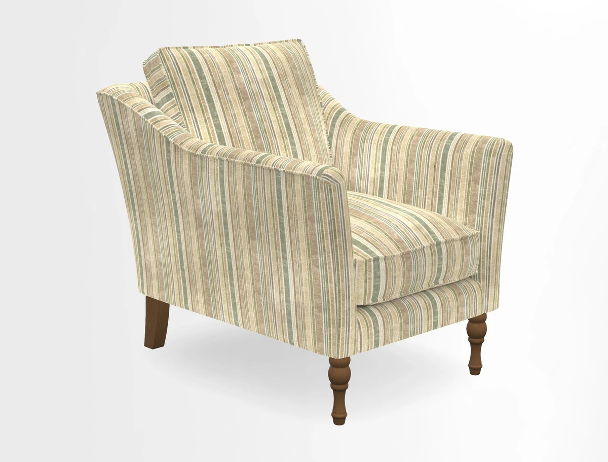 V&A Collection Brunel Chair in Two Tone Plain Biscuit