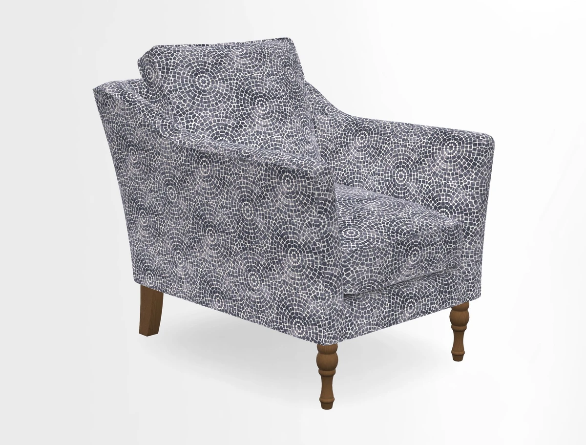 V&A Collection Brunel Chair in Two Tone Plain Biscuit