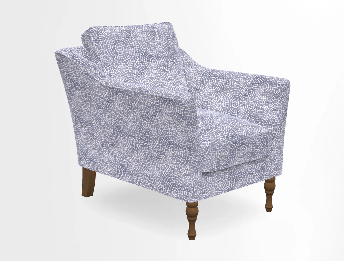 V&A Collection Brunel Chair in Two Tone Plain Biscuit