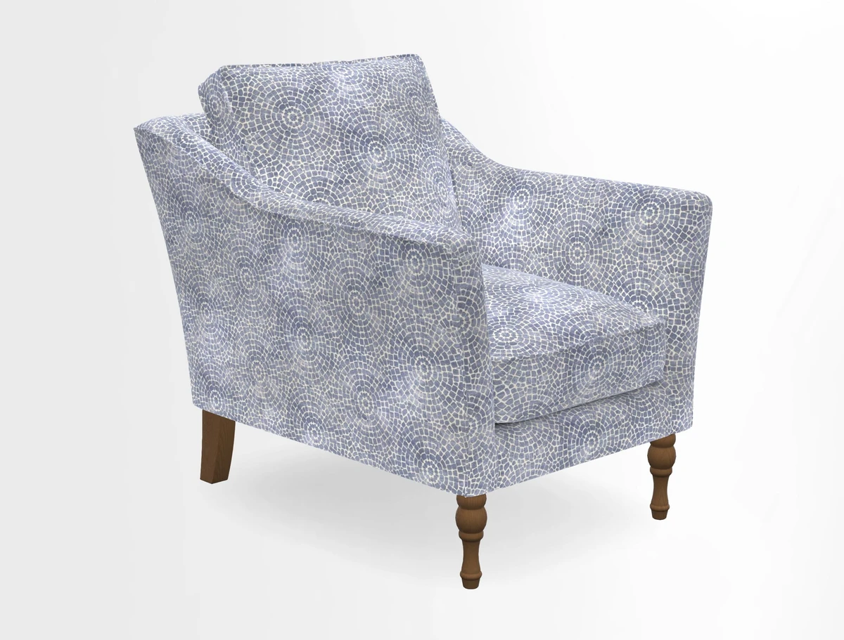V&A Collection Brunel Chair in Two Tone Plain Biscuit