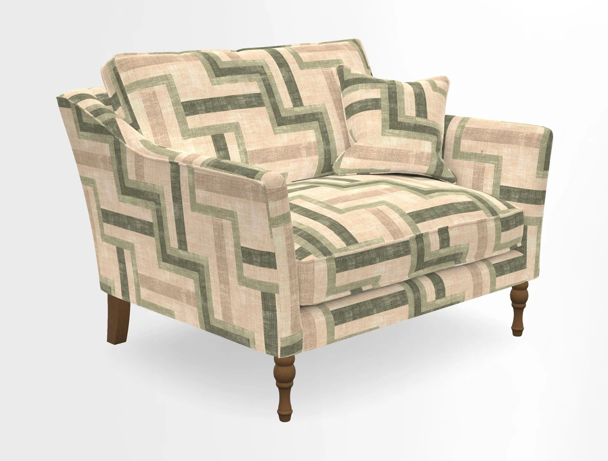V&A Collection Brunel Snuggler in Two Tone Plain Biscuit