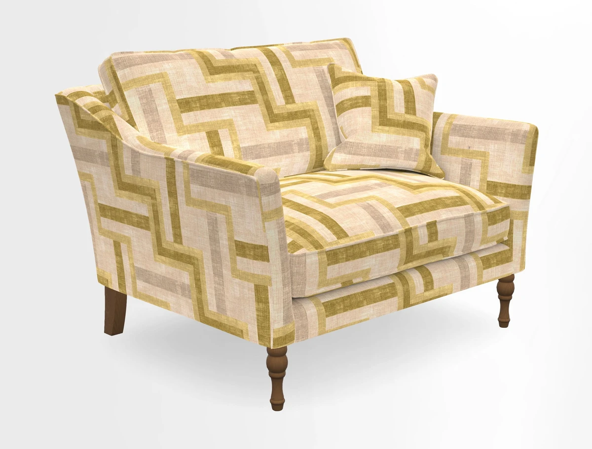 V&A Collection Brunel Snuggler in Two Tone Plain Biscuit
