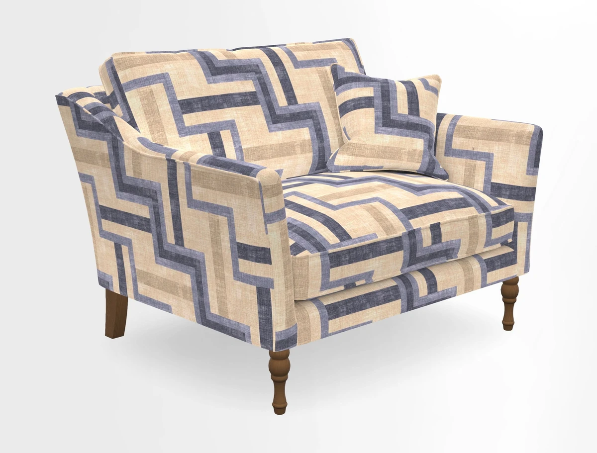 V&A Collection Brunel Snuggler in Two Tone Plain Biscuit