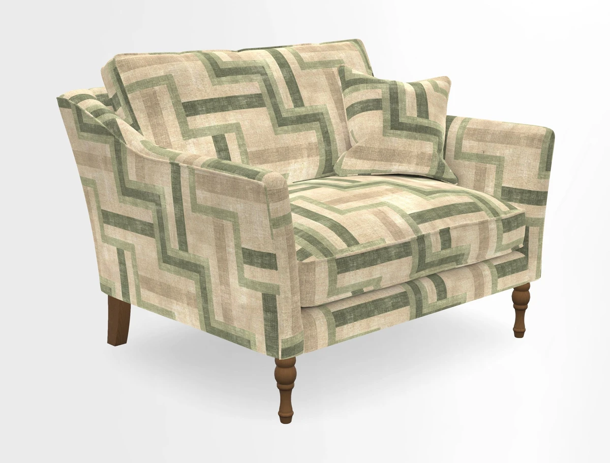 V&A Collection Brunel Snuggler in Two Tone Plain Biscuit