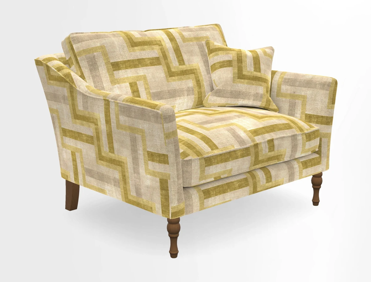 V&A Collection Brunel Snuggler in Two Tone Plain Biscuit