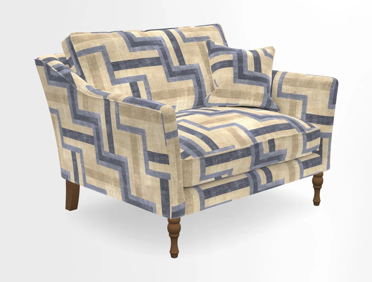 V&A Collection Brunel Snuggler in Two Tone Plain Biscuit