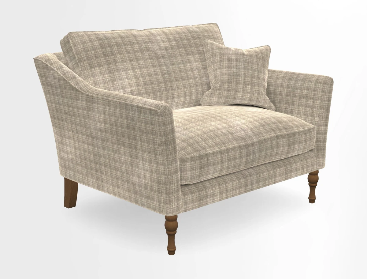 V&A Collection Brunel Snuggler in Two Tone Plain Biscuit