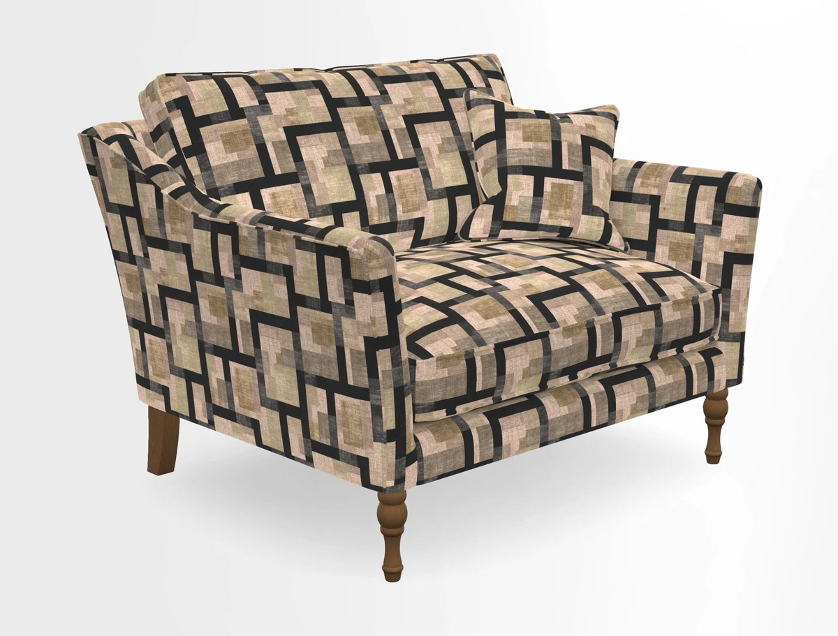 V&A Collection Brunel Snuggler in Two Tone Plain Biscuit