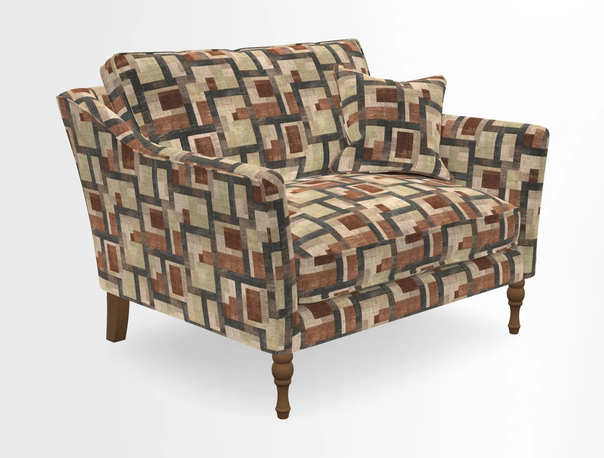 V&A Collection Brunel Snuggler in Two Tone Plain Biscuit