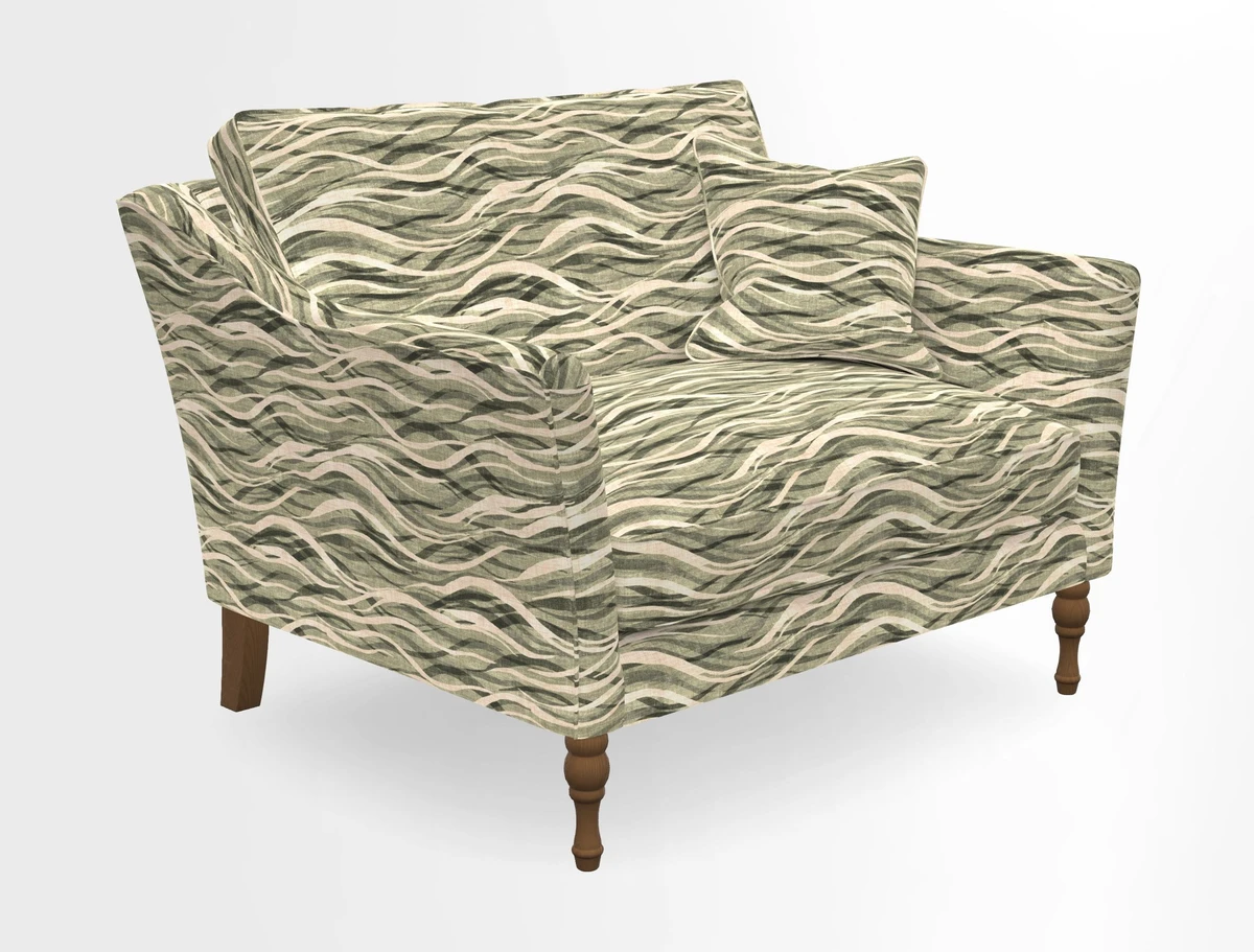 V&A Collection Brunel Snuggler in Two Tone Plain Biscuit