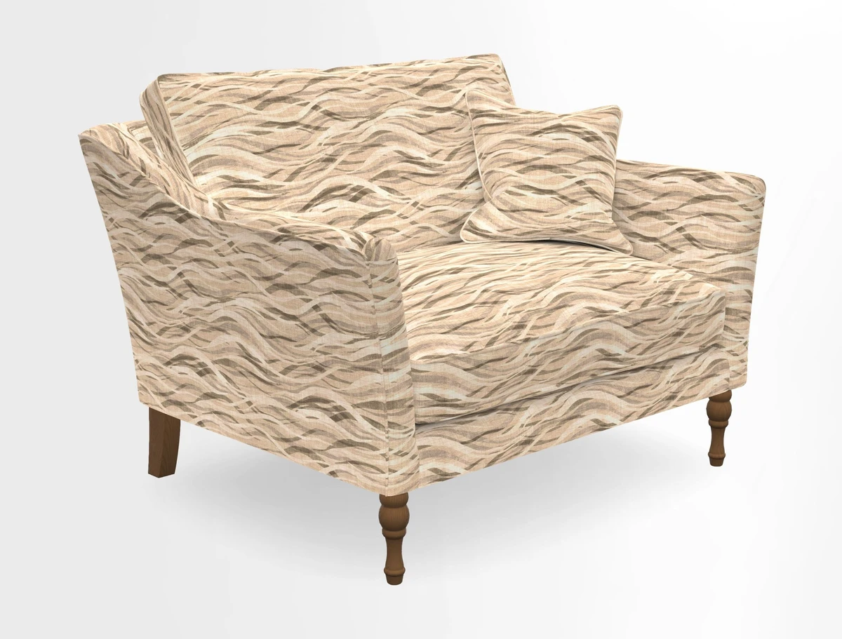 V&A Collection Brunel Snuggler in Two Tone Plain Biscuit