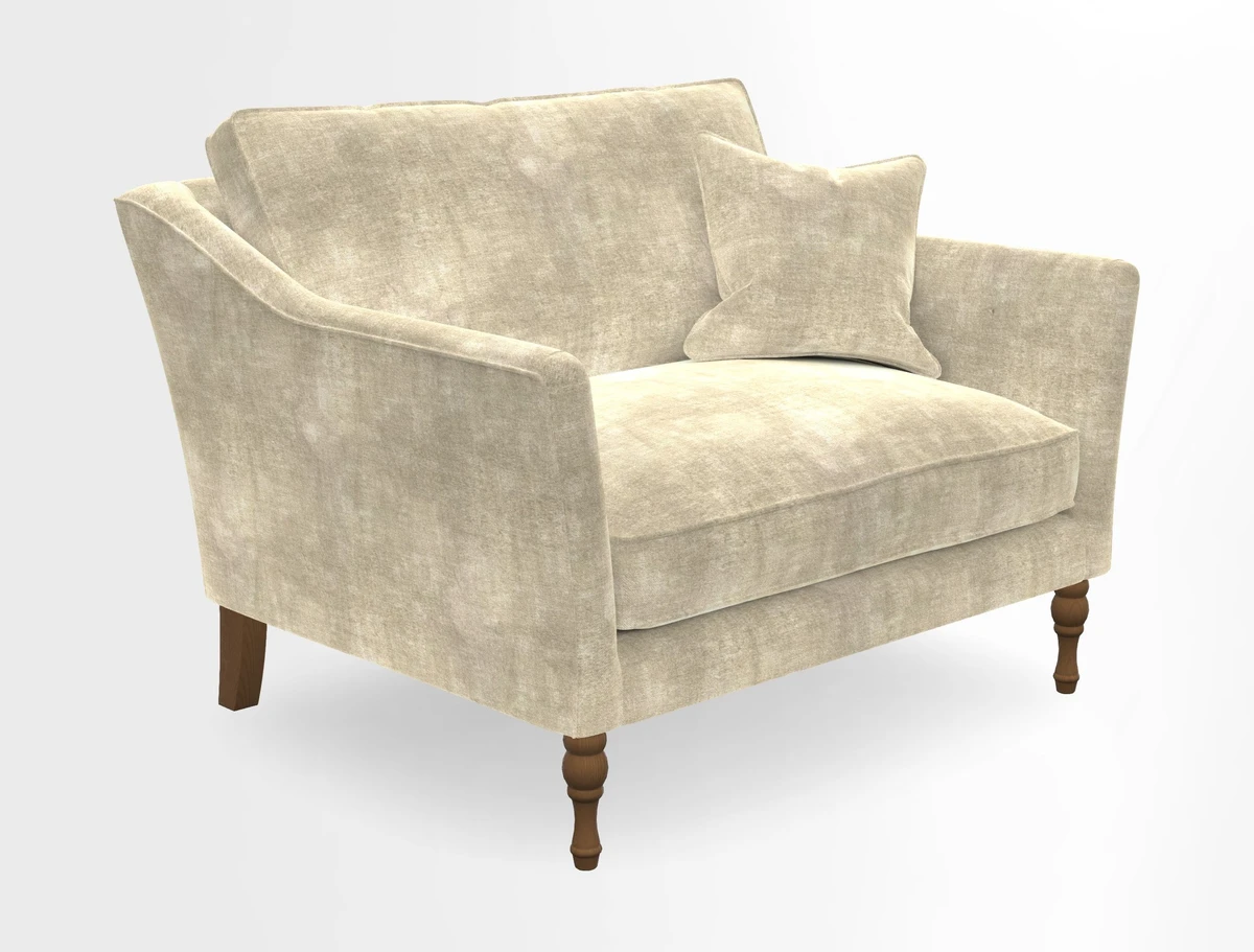 V&A Collection Brunel Snuggler in Two Tone Plain Biscuit