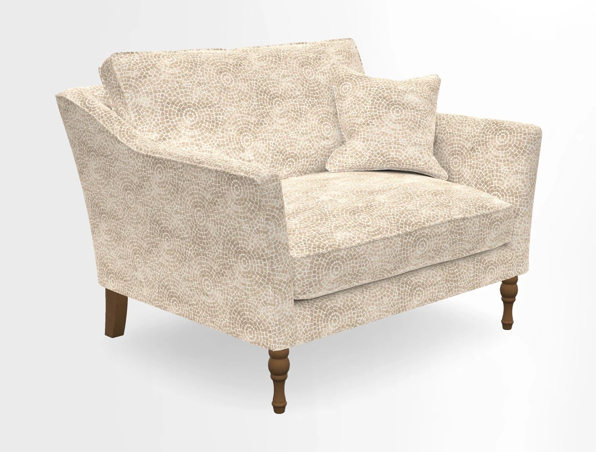 V&A Collection Brunel Snuggler in Two Tone Plain Biscuit
