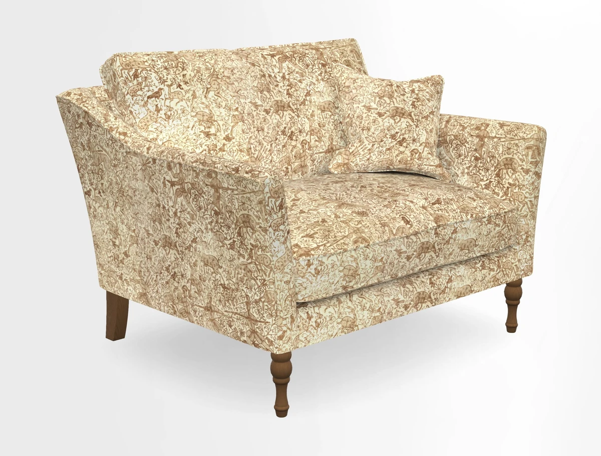 V&A Collection Brunel Snuggler in Two Tone Plain Biscuit
