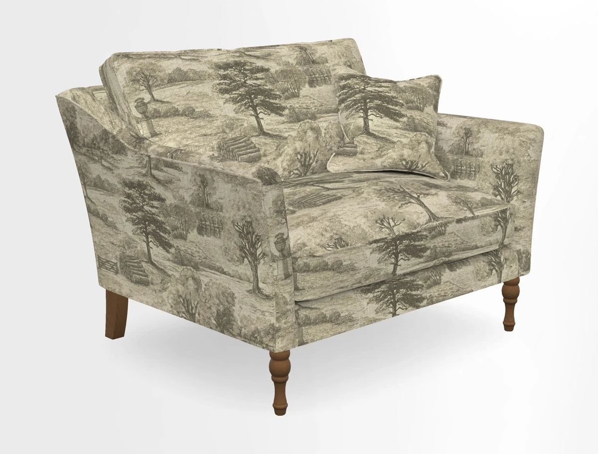 V&A Collection Brunel Snuggler in Two Tone Plain Biscuit