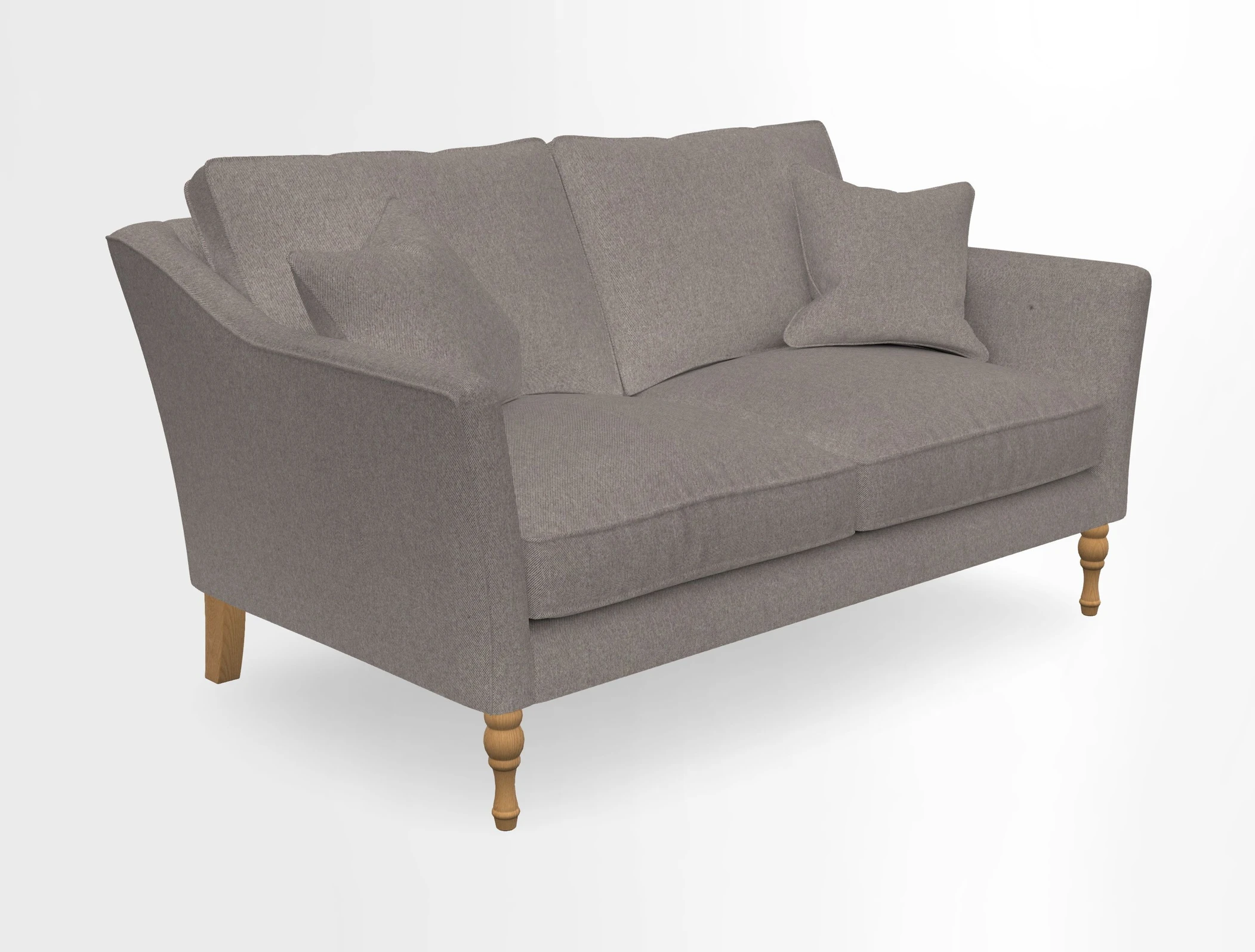 Brunel 3 Seater Sofa in V&A Threads of India Mughal Garden Safari Hunter