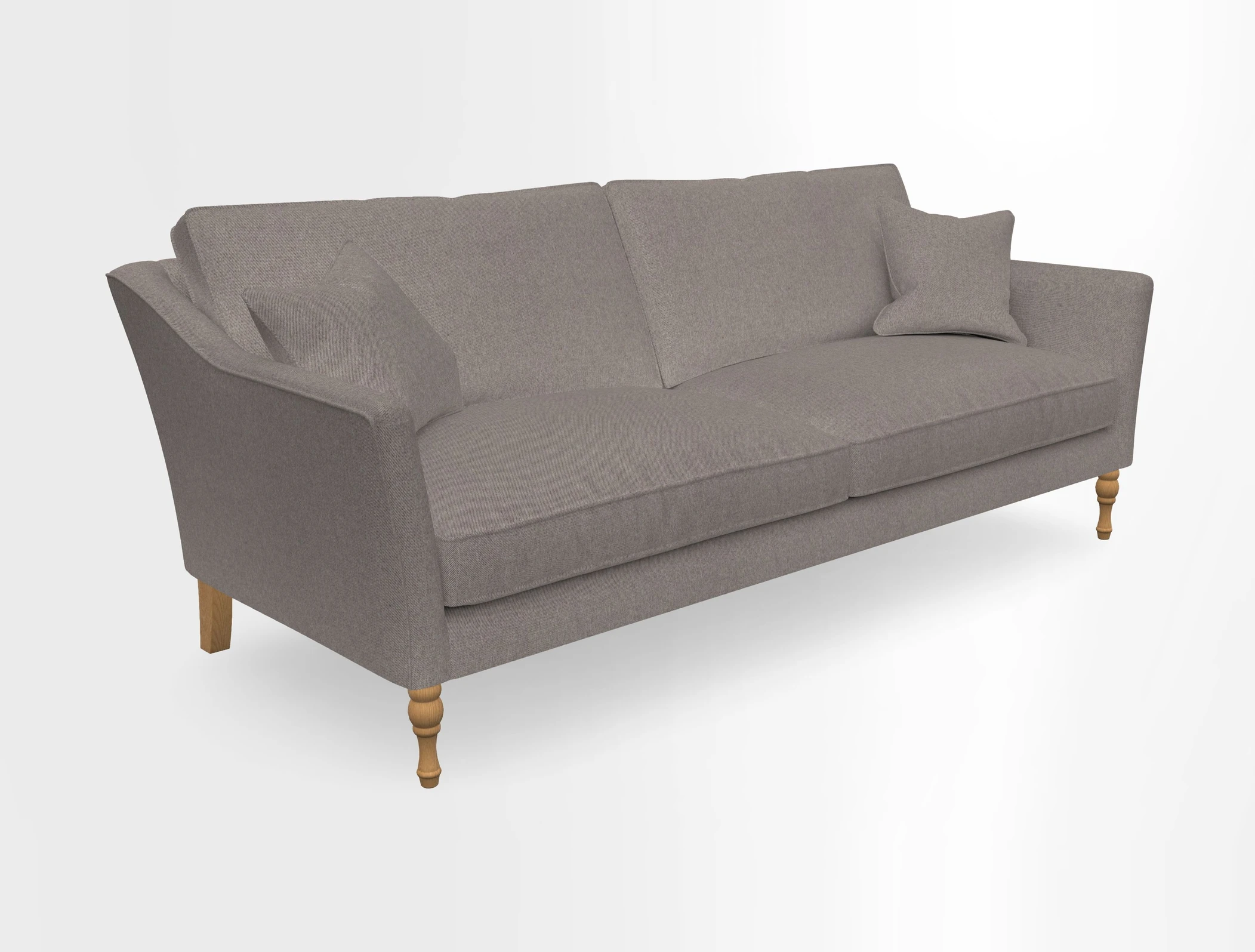 Brunel 3 Seater Sofa in V&A Threads of India Mughal Garden Safari Hunter
