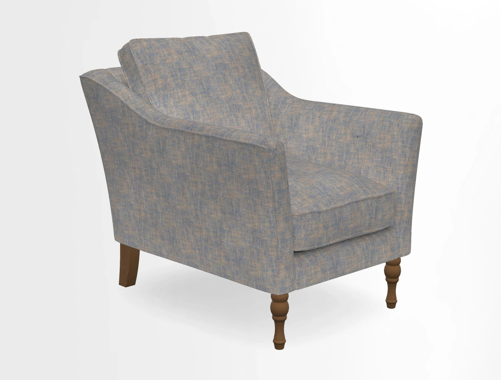 V&A Collection Brunel Chair in Two Tone Plain Biscuit