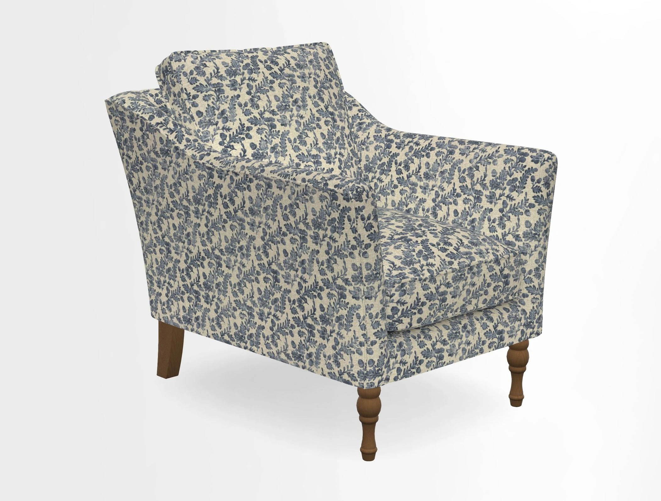 V&A Collection Brunel Chair in Two Tone Plain Biscuit