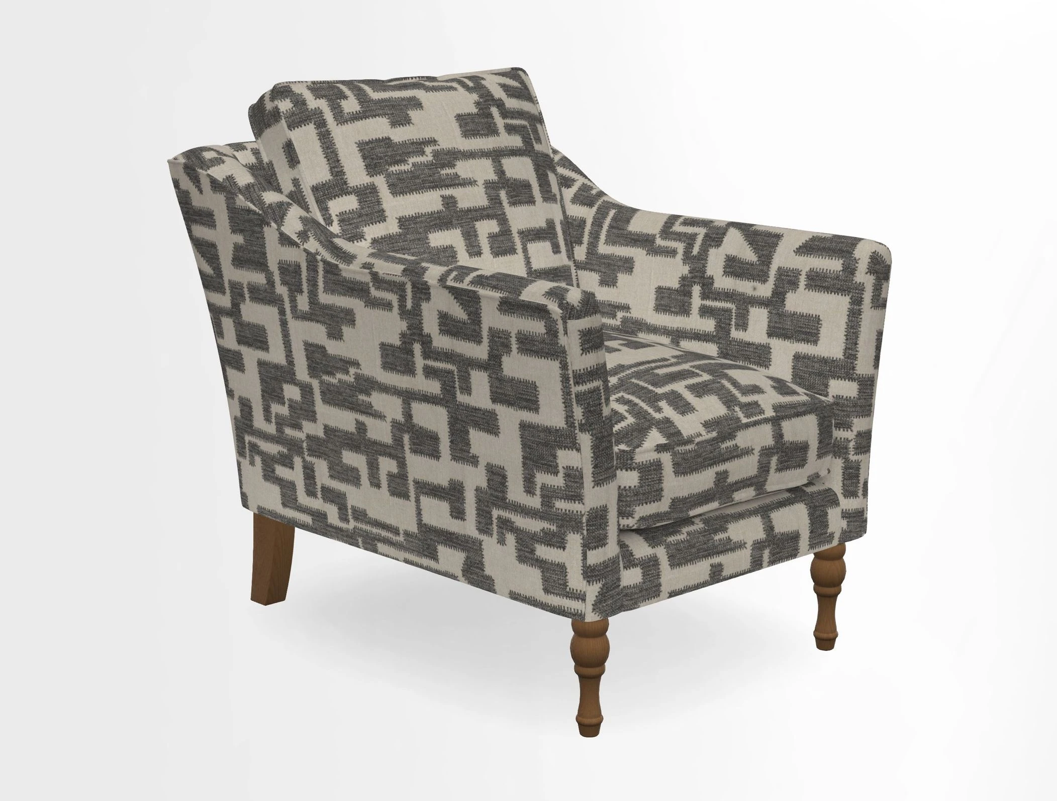 V&A Collection Brunel Chair in Two Tone Plain Biscuit