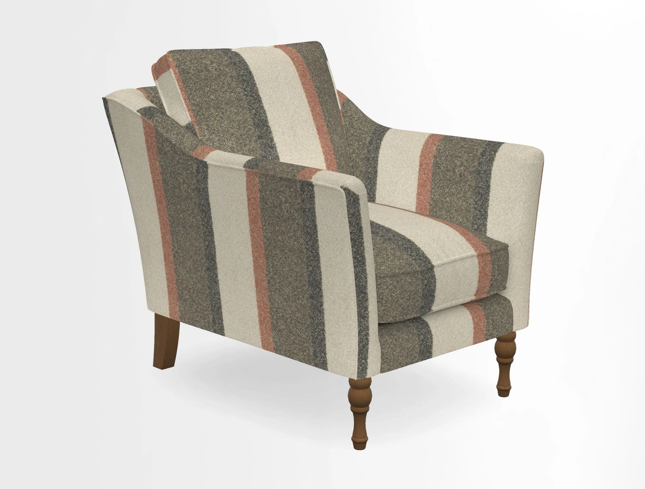 V&A Collection Brunel Chair in Two Tone Plain Biscuit