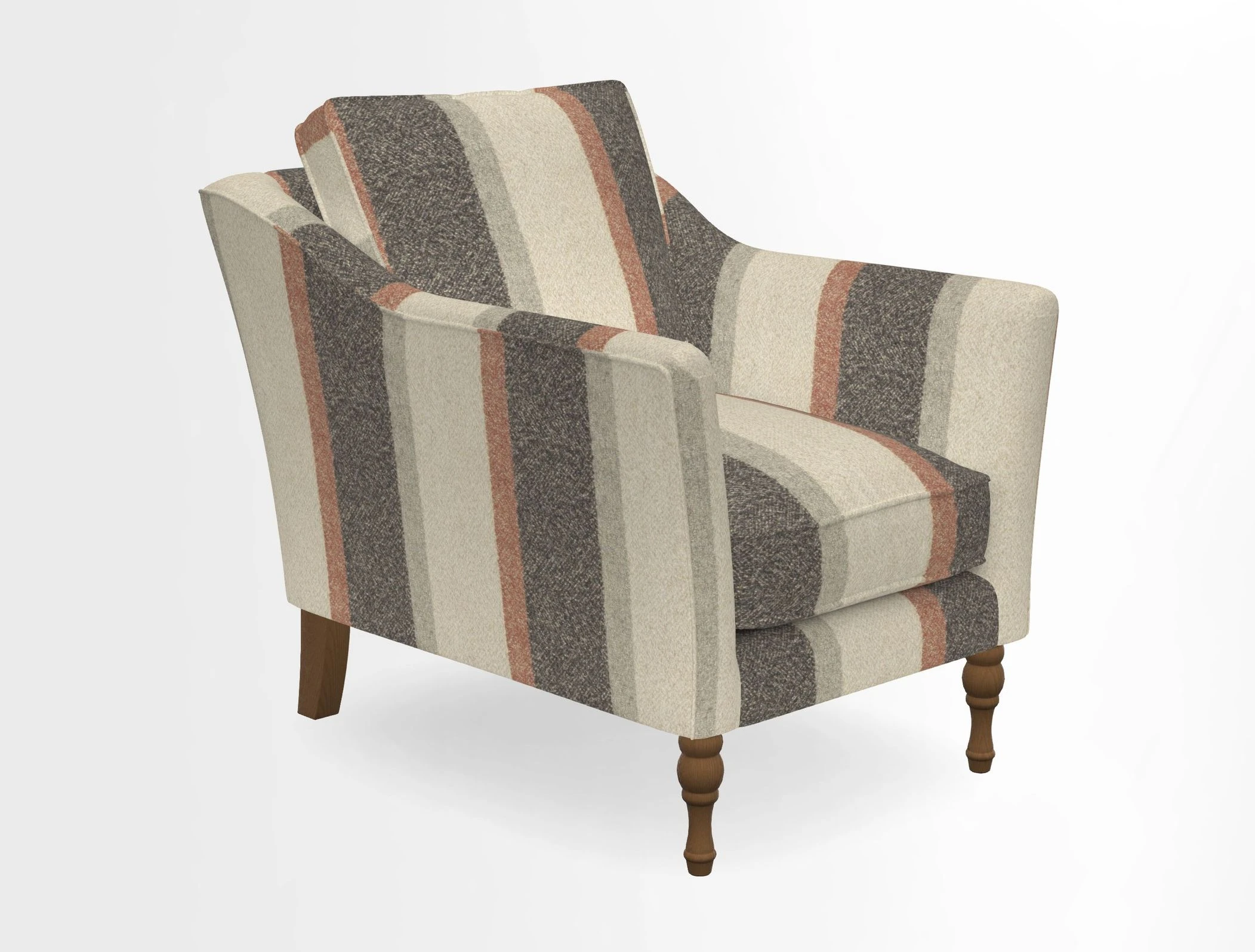 V&A Collection Brunel Chair in Two Tone Plain Biscuit