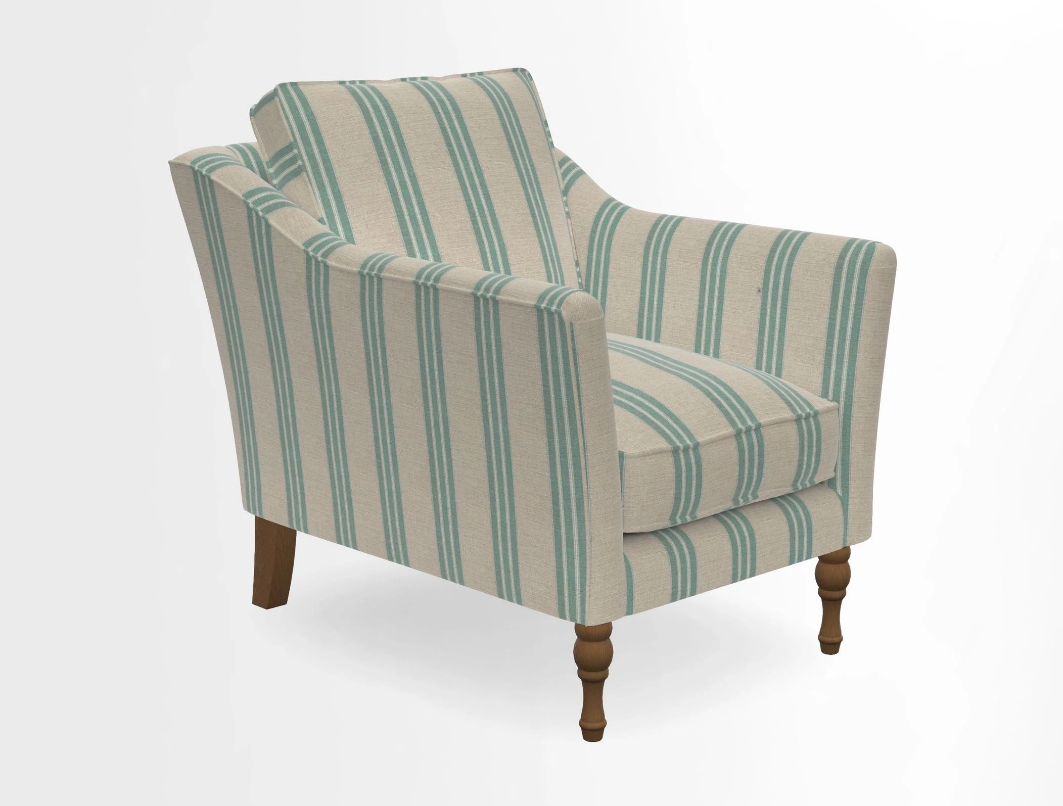 V&A Collection Brunel Chair in Two Tone Plain Biscuit