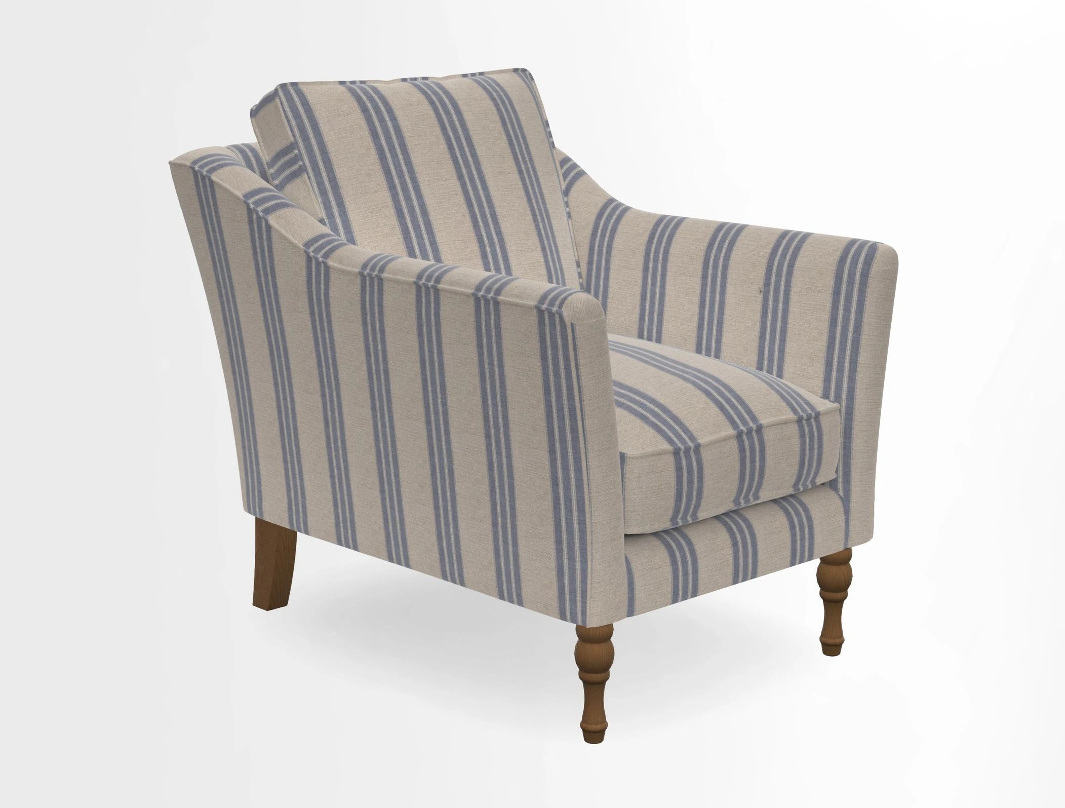 V&A Collection Brunel Chair in Two Tone Plain Biscuit