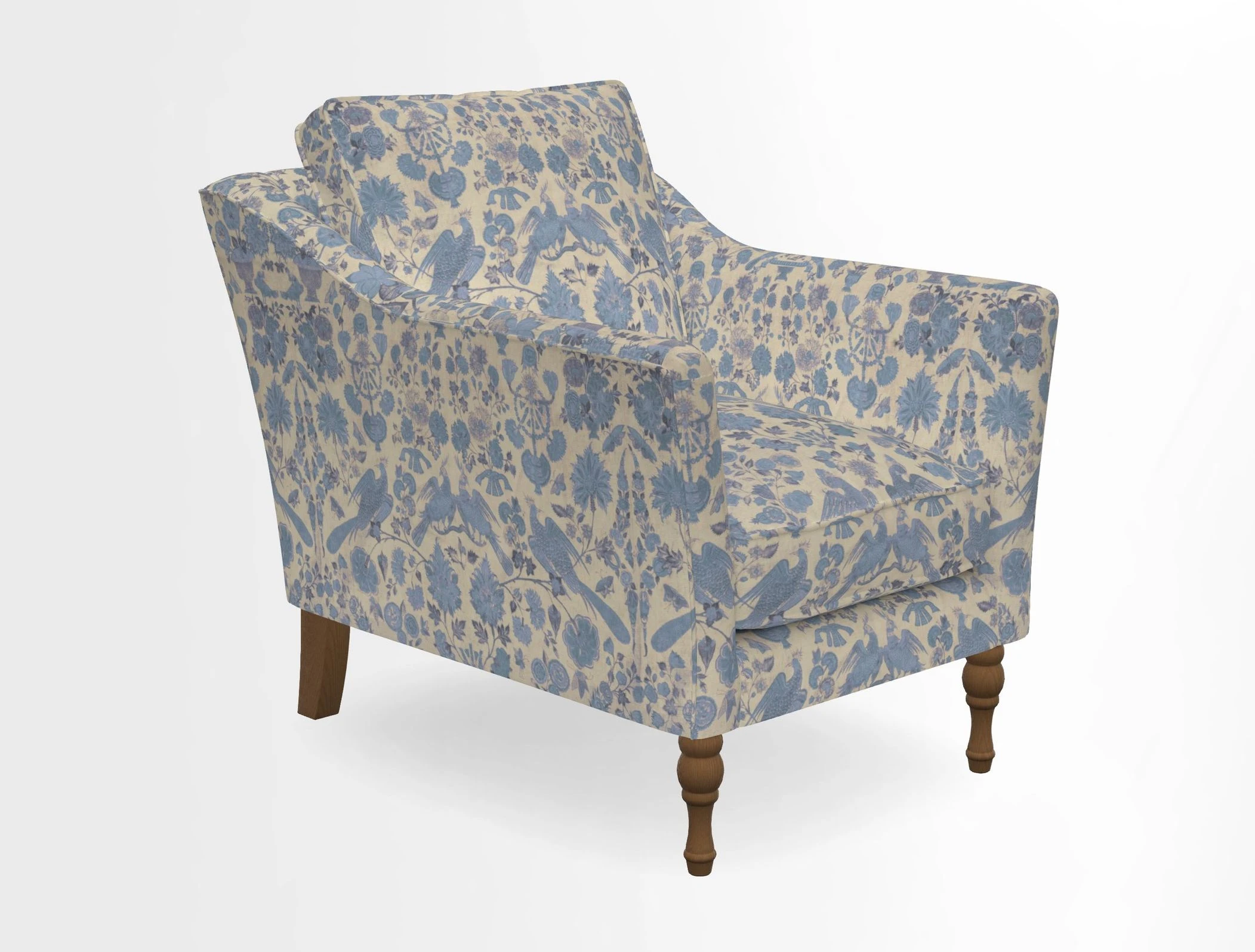 V&A Collection Brunel Chair in Two Tone Plain Biscuit