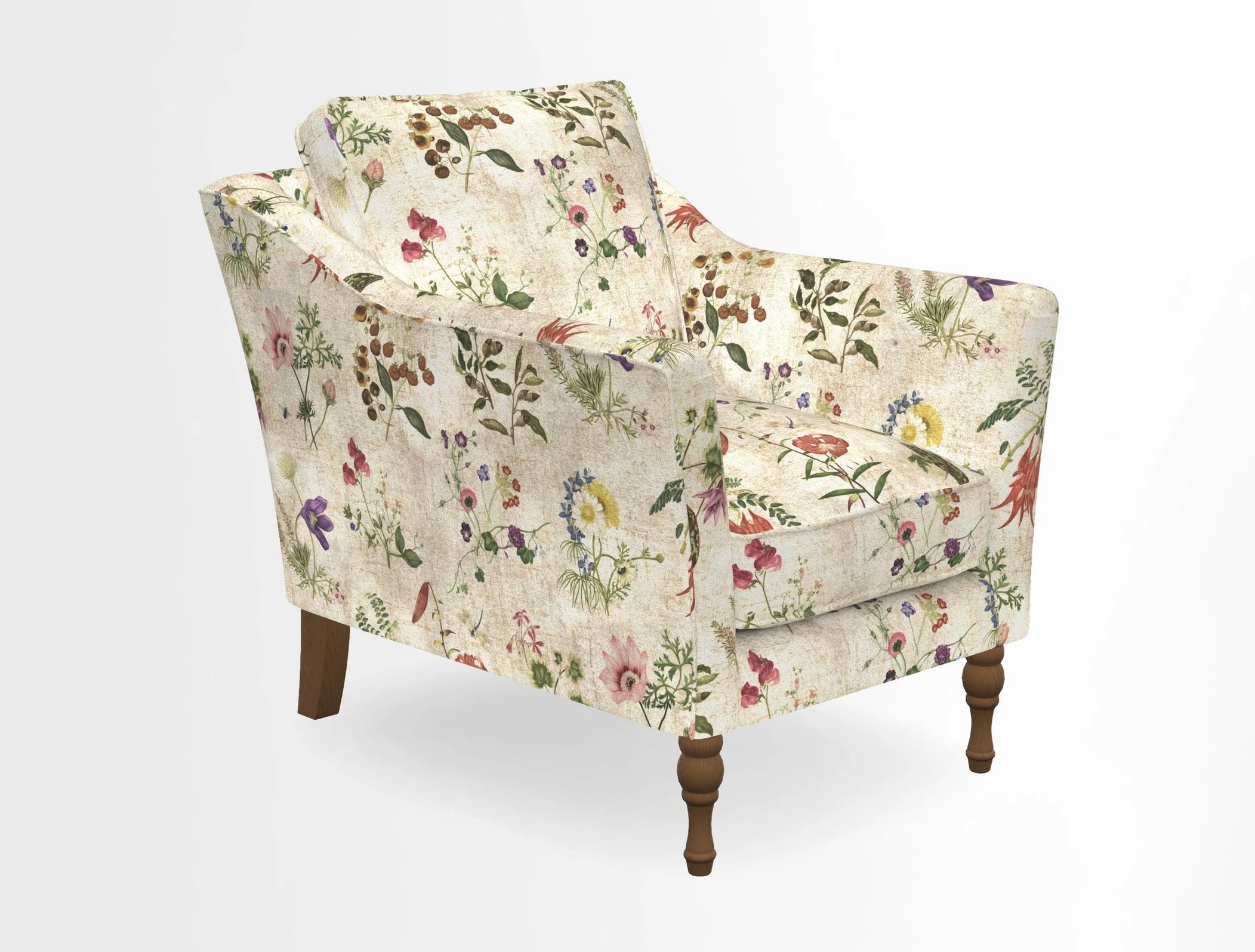 V&A Collection Brunel Chair in Two Tone Plain Biscuit