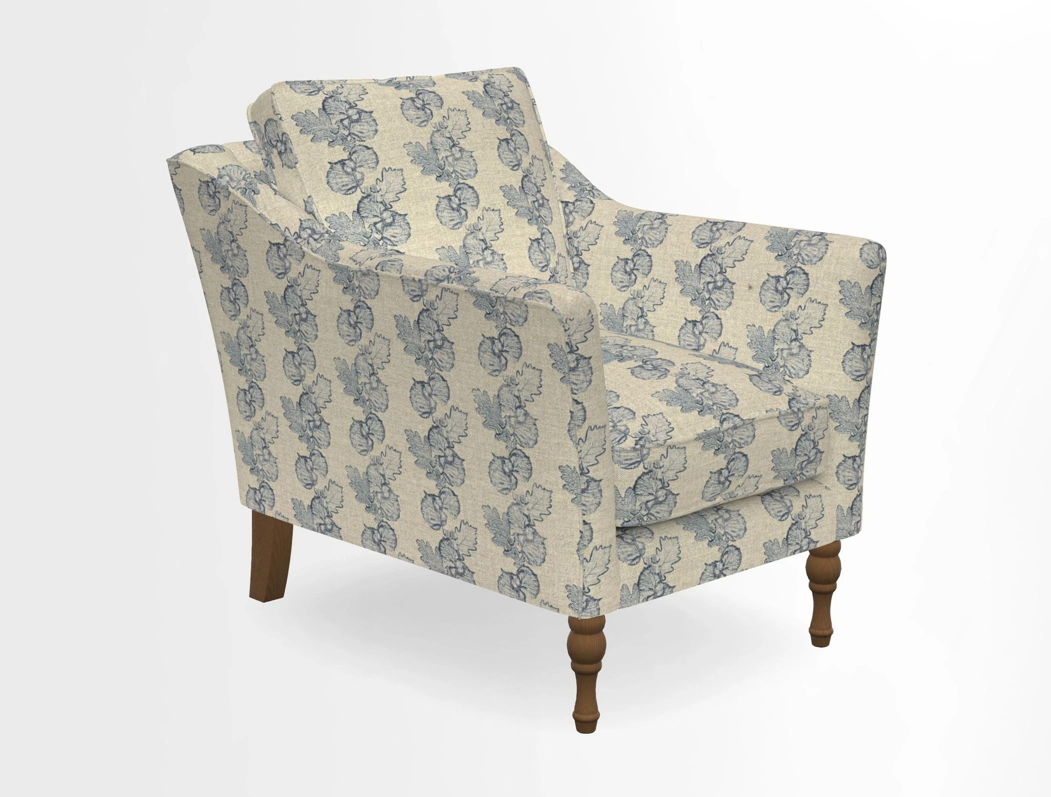 V&A Collection Brunel Chair in Two Tone Plain Biscuit