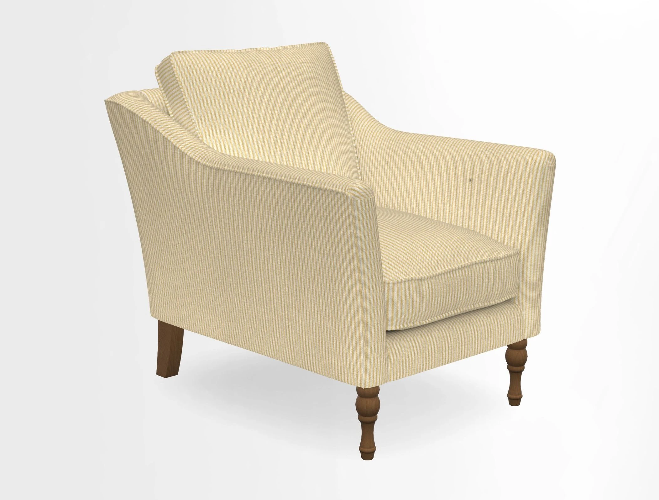 V&A Collection Brunel Chair in Two Tone Plain Biscuit