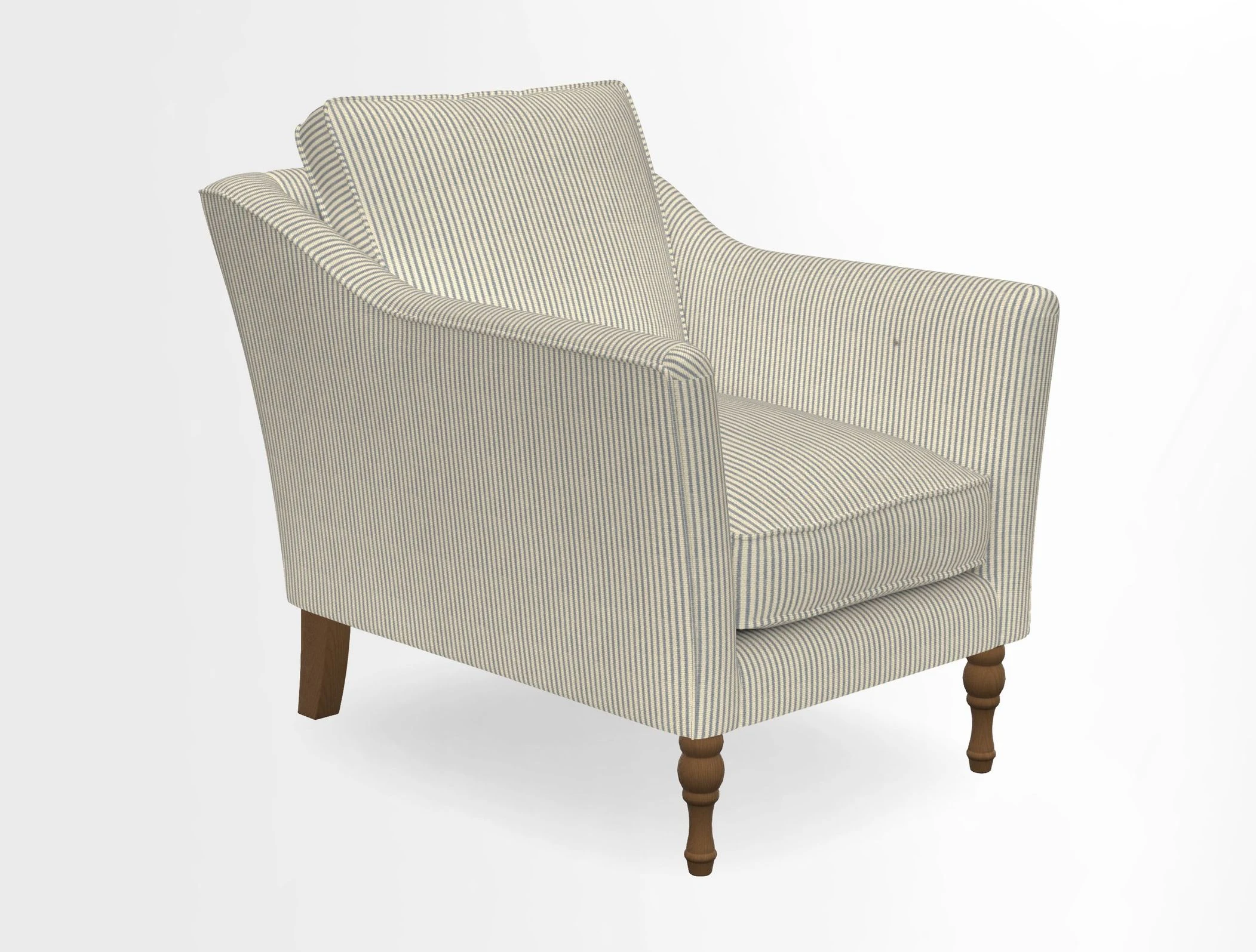 V&A Collection Brunel Chair in Two Tone Plain Biscuit