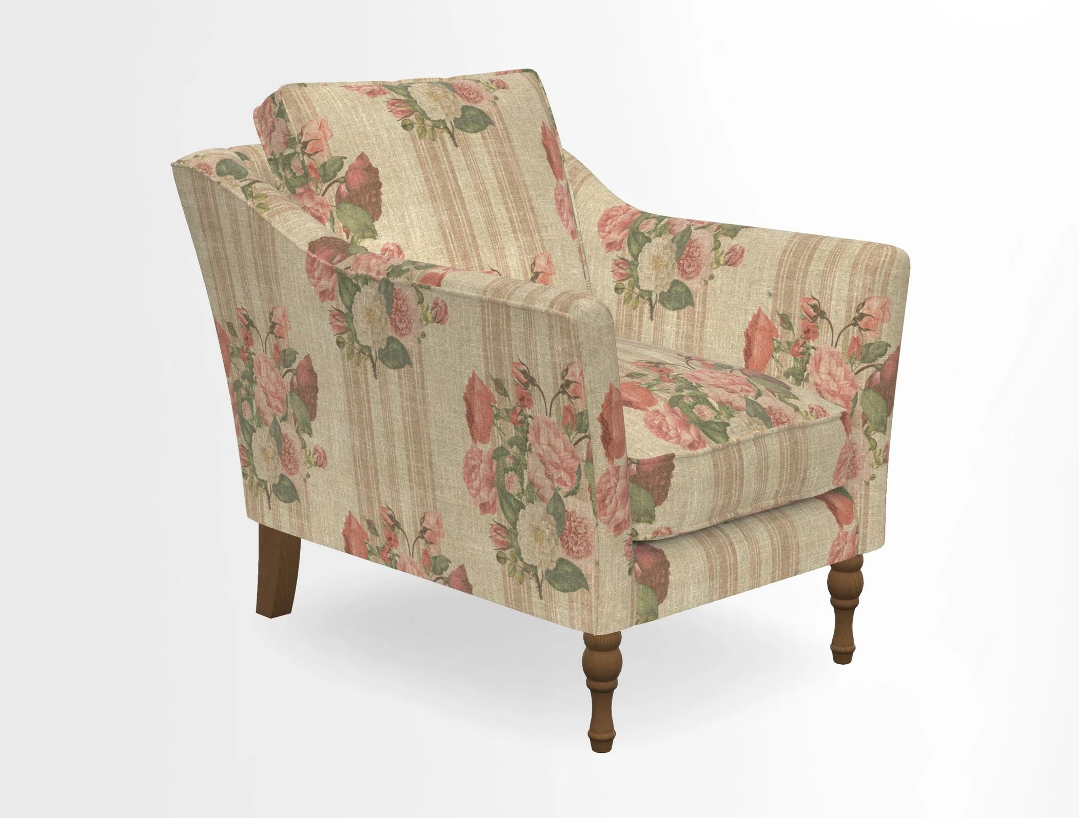 V&A Collection Brunel Chair in Two Tone Plain Biscuit