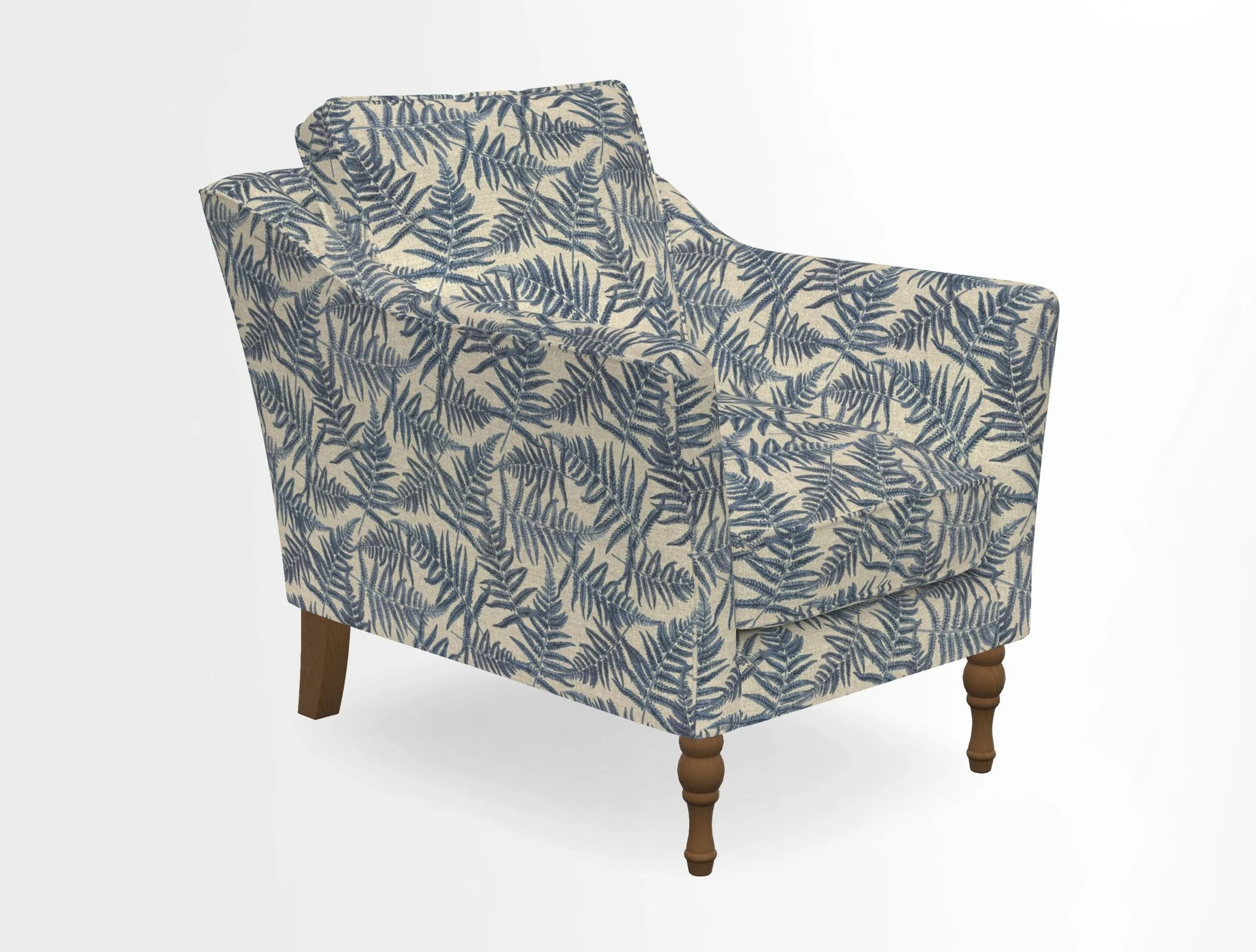 V&A Collection Brunel Chair in Two Tone Plain Biscuit