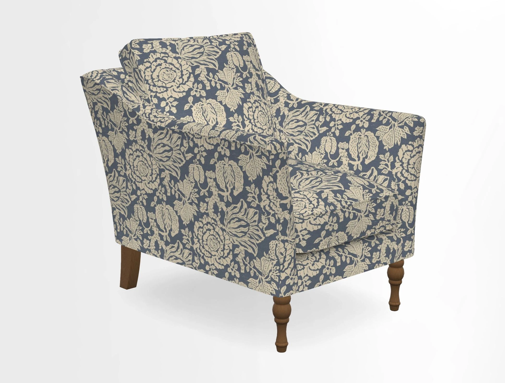 V&A Collection Brunel Chair in Two Tone Plain Biscuit